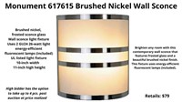 Brushed Nickel Wall Sconce - Brushed Nickel