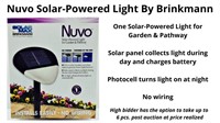 Nuvo Solar-Powered Light By Brinkmann