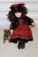 Porcelain Doll 16"