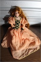 Porcelain Doll by Thelma Reech