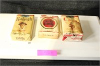 3 Packs of Vintage Cigarettes