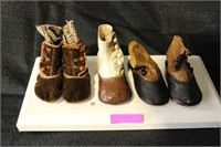 Lot of 5 Vintage Kids Shoes