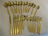 AMERICANA GOLDEN HERITAGE FLATWARE; VINTAGE