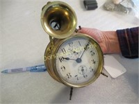 KC CO GERMANY COPPER DING DONG ALARM CLOCK (NOT