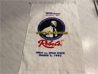 Vintage Jerry Tarkanian UNLV Rebels Towel