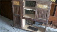 Antique kitchen cabinet top