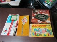 Vintage boardgame lot.