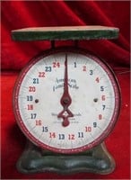 Antique 25# American Family scale.