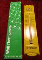 Vintage NOS John Deere Tractor Thermometer.