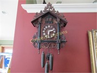 CUCKOO CLOCK 3 WTS; COMPLETE; TESTED