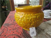 WARDLE JARDINIERE GOLD YELLOW (SMALL HAIRLINE