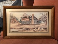 Ava Freeman Print of Home & Geese