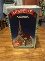 1989 Dickensville Porcelain Christmas Church