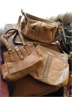 3 Leather Purses by Tignanello & St. John's Bay