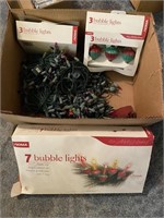 Collection of Christmas Bubble Lights