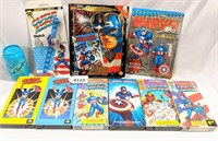 Marvel Captain America Super Hero Lot Watch Movies