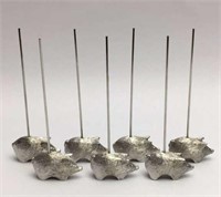 7 Piggy Cocktail Toothpicks