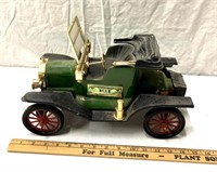 Model T Ford by beam