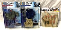 Action figures Hand set a/flight jackets