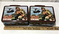 2 G.I. Joe action Marine lunchboxes