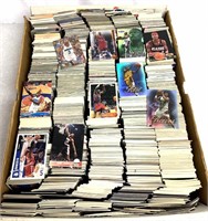 1990s era basketball cards/some bent