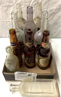 Medicine/beer/liquor bottles