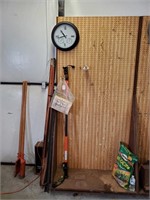 Rolling Pegboard, Remington Pole, & Contents