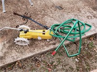 Tractor Sprinkler & Water Hose Rack