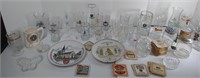 Large Selection Glass, Coasters, More