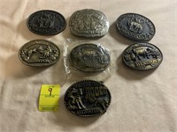 Hesston NFR Belt Buckles