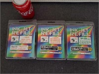 new 3 boxes of ink-jet refills