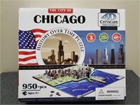 city of chicago 4d puzzle 950pcs