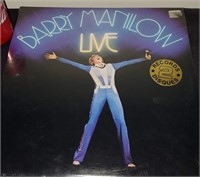 new sealed barry manilow live 2 record set