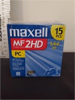 new sealed maxwell mf 2hd 15 pack