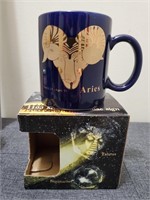 new in box  Aries Horoscope mug