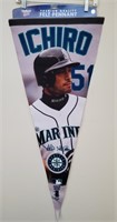 Ichiro pennant with tags