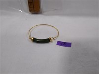 Jade & Gold Bracelet