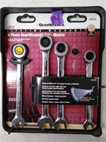 ACE 4-pc Combination GearWrench Set Metric