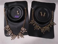 2- Costume Jewelry Necklace Sets