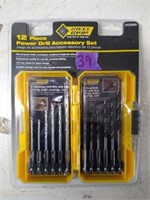 Steel Grip 12-pc Power Drill Accessory Set