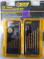 Steel Grip 17-pc Titanium Drill Bit Set