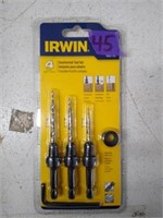 Irwin 4-pc Countersink Tool Set