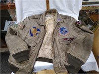 Tiger Fighter Jacket w Map & Patches