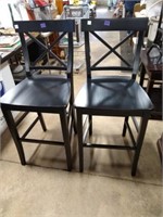 Pottery Barn bar stools, 42"h