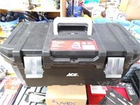 ACE 20" Plastic Tool Box w/ Tray