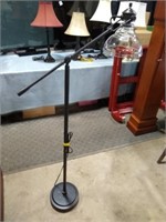 Modern Floor lamp,weighted metal black