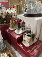 3 Norman Rockwell figurines