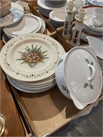Dishes with Lenox box lot