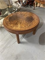 Inlaid round table
