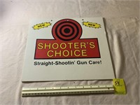 Shooter's Choice Cardboard Advertisement